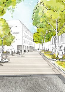 Planung Dechanatstraße